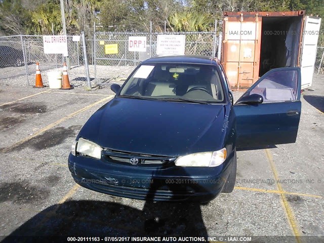 2T1BR12E4WC098381 - 1998 TOYOTA COROLLA VE/CE/LE 绿色 照片 6