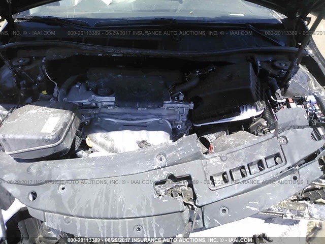 4T1BF1FK5HU736616 - 2017 TOYOTA CAMRY LE/XLE/SE/XSE BLACK photo 10