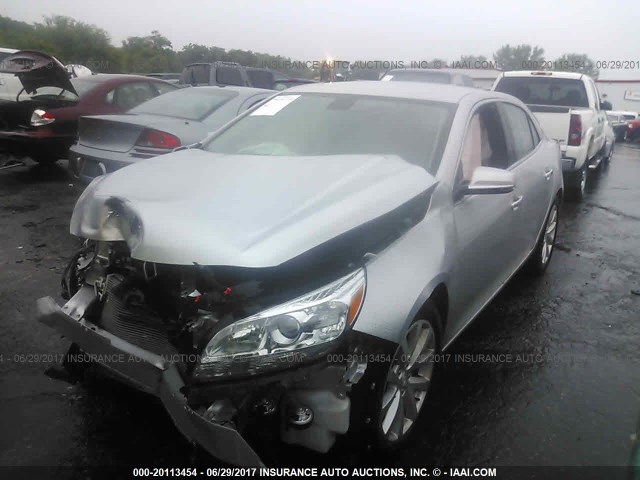 1G11F5SL8FF330023 - 2015 CHEVROLET MALIBU LTZ 银色 照片 2