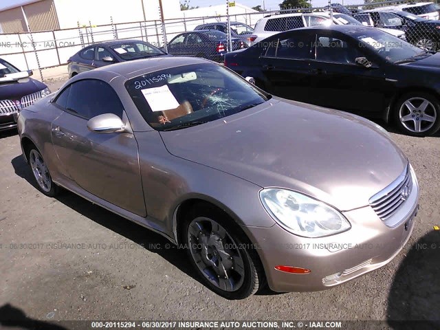 JTHFN48Y450070331 - 2005 LEXUS SC 430 GOLD photo 1