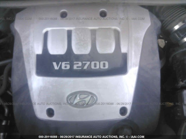 KM8JN72D66U374141 - 2006 HYUNDAI TUCSON GLS/LIMITED BLUE photo 10