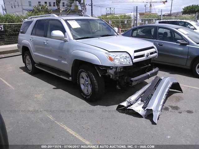 JTEBT17R730021907 - 2003 TOYOTA 4RUNNER LIMITED SILVER photo 1