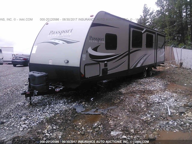 4YDT32222GT413753 - 2016 KEYSTONE PASSPORT Unknown photo 2