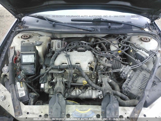 2G1WW12E749173249 - 2004 CHEVROLET MONTE CARLO LS 灰色 照片 10
