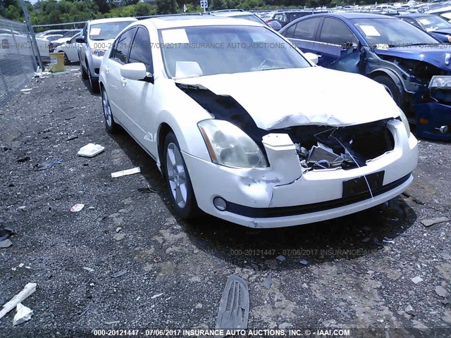 1N4BA41E44C927634 - 2004 NISSAN MAXIMA SE/SL WHITE photo 6