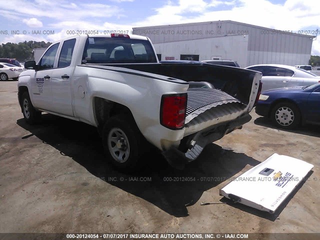 1GCRCPEC1EZ404549 - 2014 CHEVROLET SILVERADO C1500 WHITE photo 3