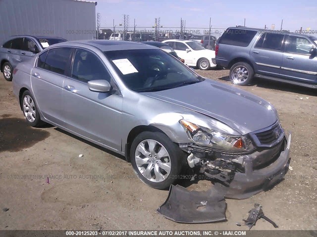 1HGCP36849A013656 - 2009 HONDA ACCORD EXL SILVER photo 1