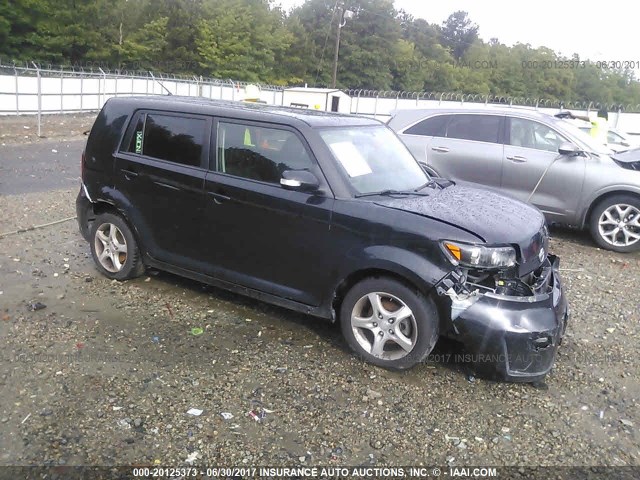 JTLKE50E581036294 - 2008 TOYOTA SCION XB შავი ფოტო 1