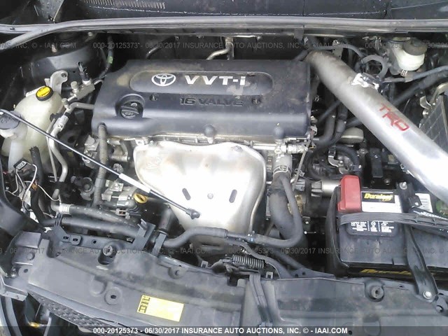 JTLKE50E581036294 - 2008 TOYOTA SCION XB შავი ფოტო 10