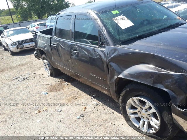 3GCUKREC0FG459231 - 2015 CHEVROLET SILVERADO K1500 LT GRAY photo 6