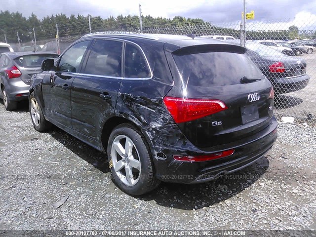 WA1DKBFP9BA103744 - 2011 AUDI Q5 PREMIUM PLUS BLACK photo 3