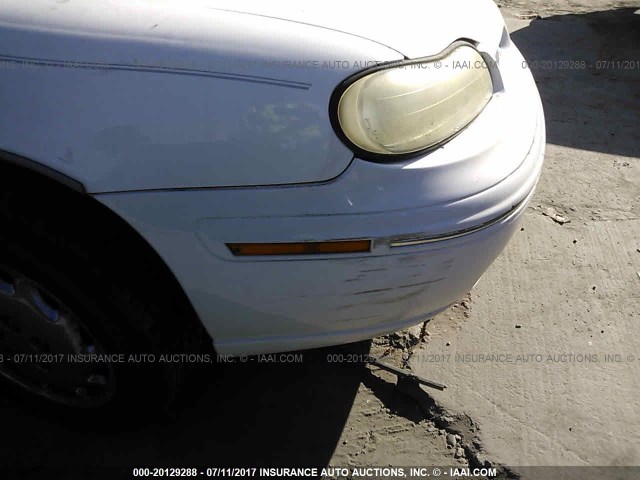 1G3NB52J3X6315420 - 1999 OLDSMOBILE CUTLASS GL WHITE photo 6