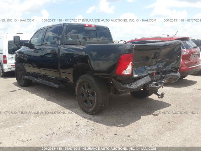 3C6UR5DL6GG252552 - 2016 RAM 2500 SLT BLACK photo 3