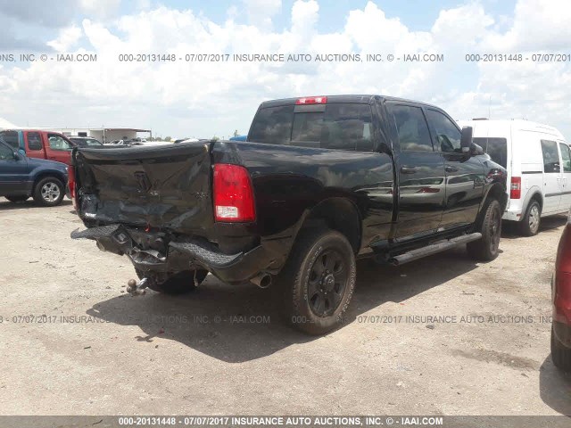 3C6UR5DL6GG252552 - 2016 RAM 2500 SLT BLACK photo 4