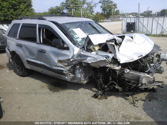 1J4GR48K55C590083 - 2005 JEEP GRAND CHEROKEE LAREDO/COLUMBIA/FREEDOM 银色 照片 1
