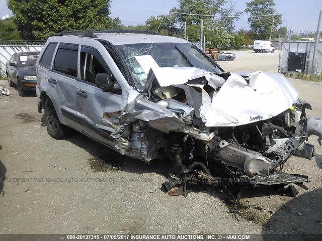 1J4GR48K55C590083 - 2005 JEEP GRAND CHEROKEE LAREDO/COLUMBIA/FREEDOM 银色 照片 6