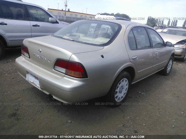 JN1CA21D8VT207820 - 1997 NISSAN MAXIMA GLE/GXE/SE GOLD photo 4