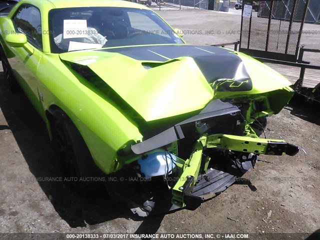 2C3CDZFJ9FH764377 - 2015 DODGE CHALLENGER R/T SCAT PACK GREEN photo 6