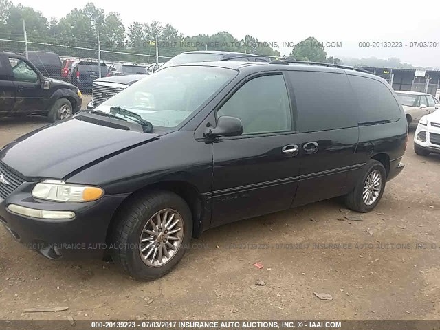 1C4GP64L3XB611608 - 1999 CHRYSLER TOWN & COUNTRY LIMITED BLACK photo 2