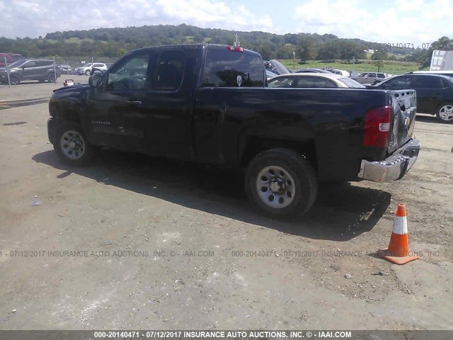 1GCRCREA9BZ372147 - 2011 CHEVROLET SILVERADO C1500  LS BLACK photo 3