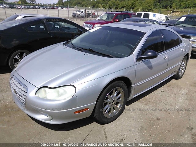 2C3HC56G0YH407436 - 2000 CHRYSLER LHS SILVER photo 2