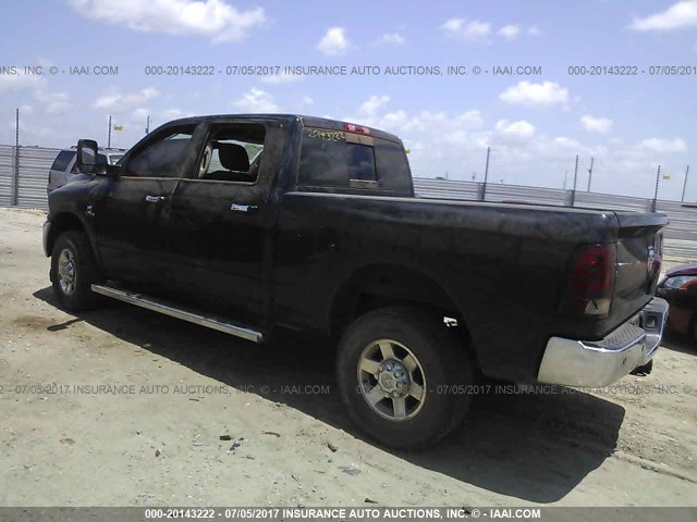 3C6UR5DL2DG594284 - 2013 RAM 2500 SLT 黑色 照片 3