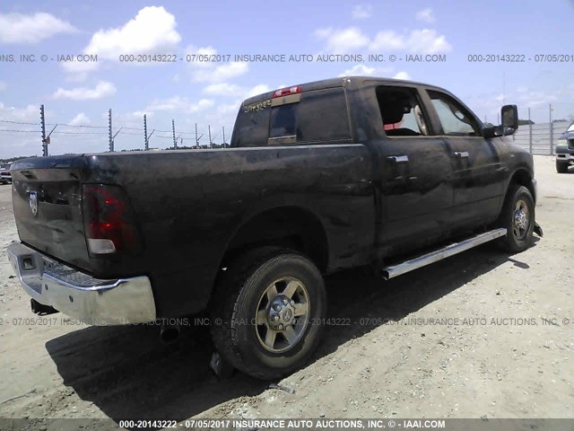 3C6UR5DL2DG594284 - 2013 RAM 2500 SLT BLACK photo 4