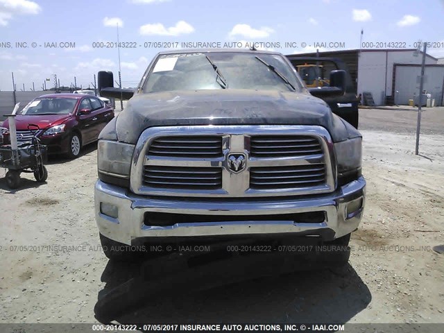 3C6UR5DL2DG594284 - 2013 RAM 2500 SLT BLACK photo 6