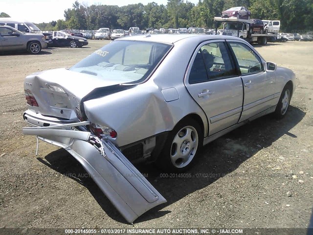 WDBJF83J11X045073 - 2001 MERCEDES-BENZ E 430 GRAY photo 4