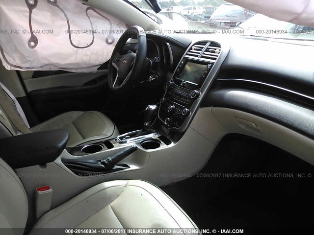 1G11G5SX8EF195785 - 2014 CHEVROLET MALIBU 3LT 红色 照片 5