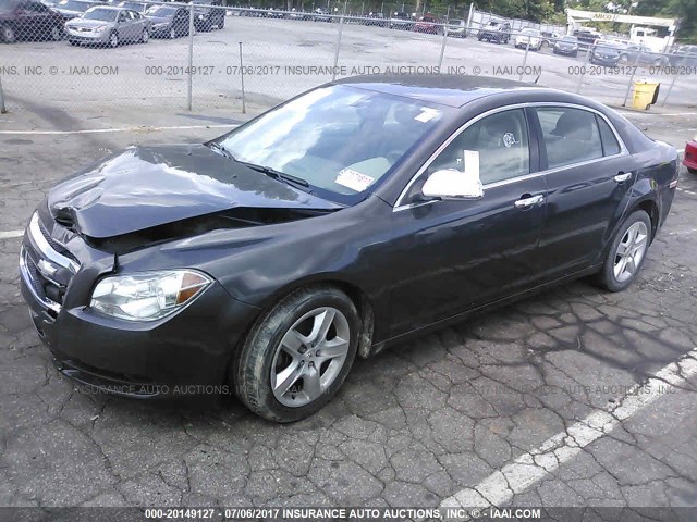 1G1ZA5E19BF345801 - 2011 CHEVROLET MALIBU LS 灰色 照片 2