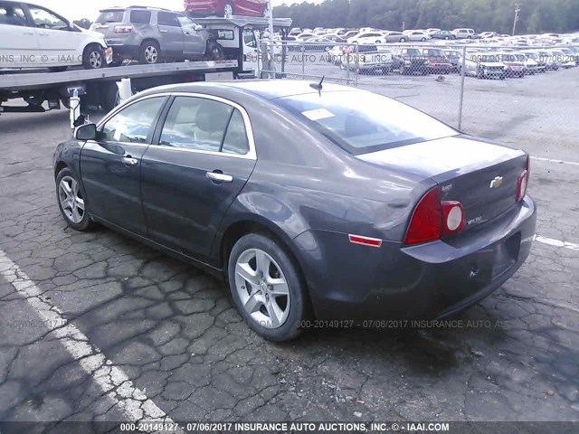 1G1ZA5E19BF345801 - 2011 CHEVROLET MALIBU LS 灰色 照片 3