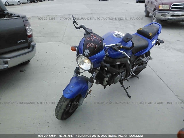 JS1VP53A252105647 - 2005 SUZUKI SV650 BLUE photo 2