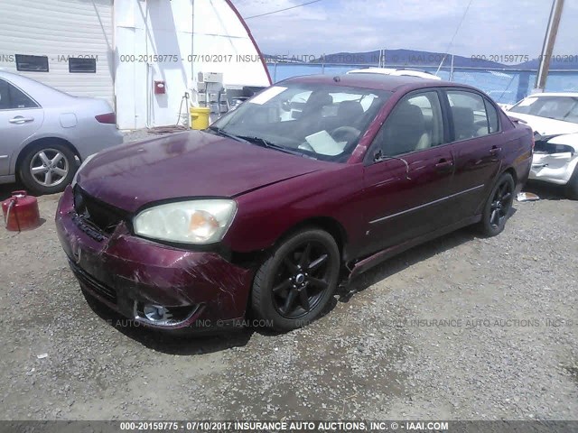 1G1ZU538X6F231058 - 2006 CHEVROLET MALIBU LTZ 红色 照片 2
