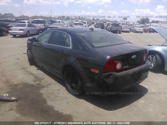 1G1ZB5E01CF267830 - 2012 CHEVROLET MALIBU LS BLACK photo 3