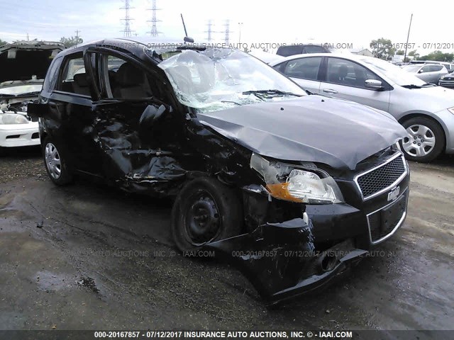 KL1TD66E59B304800 - 2009 CHEVROLET AVEO LS/LT 黑色 照片 1
