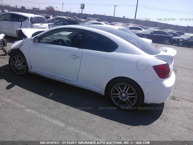 JTKDE177660122066 - 2006 TOYOTA SCION TC 白色 照片 3