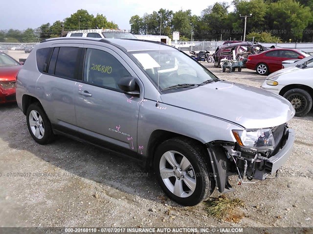 1C4NJCBA1GD612172 - 2016 JEEP COMPASS SPORT GRAY photo 1