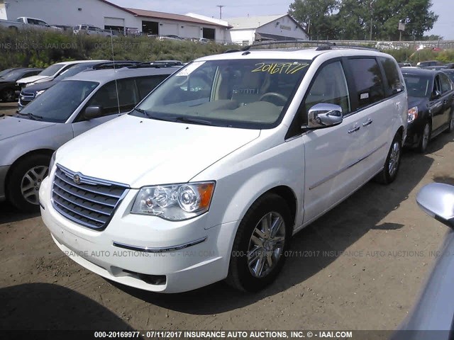 2A4RR7DX3AR494112 - 2010 CHRYSLER TOWN & COUNTRY LIMITED WHITE photo 2