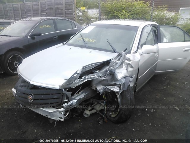 1G6DM57T270176211 - 2007 CADILLAC CTS GRAY photo 2