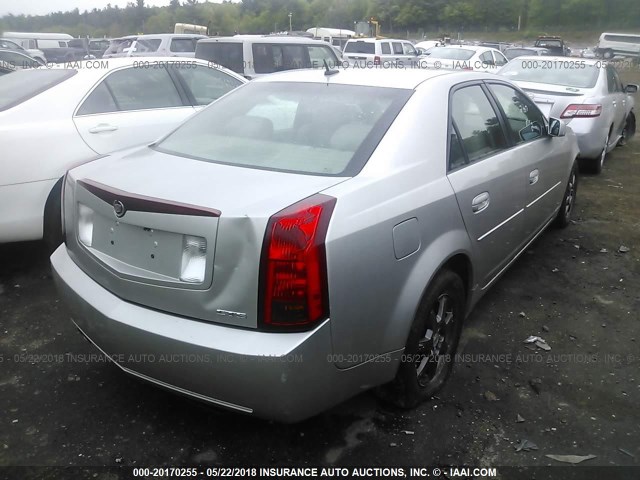 1G6DM57T270176211 - 2007 CADILLAC CTS GRAY photo 4