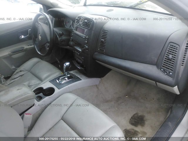 1G6DM57T270176211 - 2007 CADILLAC CTS GRAY photo 5