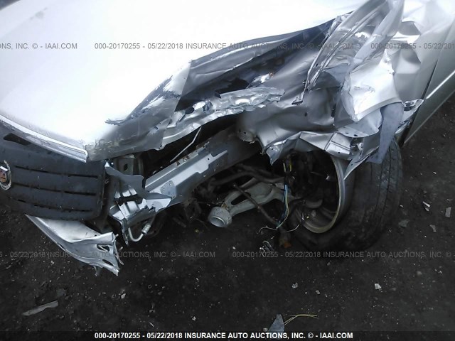 1G6DM57T270176211 - 2007 CADILLAC CTS GRAY photo 6