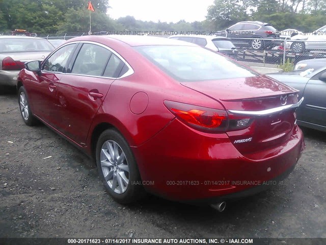 JM1GJ1U64F1167898 - 2015 MAZDA 6 SPORT RED photo 3