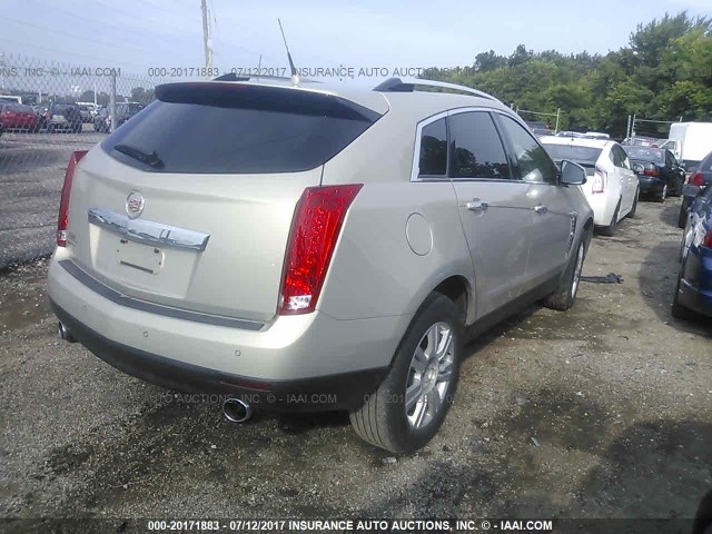 3GYFNAEY9AS607907 - 2010 CADILLAC SRX LUXURY COLLECTION TAN photo 4