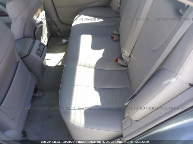 4T4BE46K19R106619 - 2009 TOYOTA CAMRY SE/LE/XLE GREEN photo 8