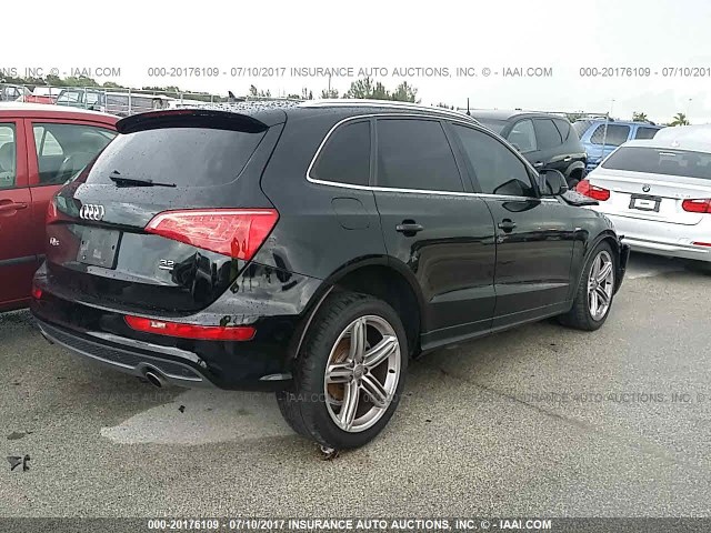 WA1DKAFP9CA089243 - 2012 AUDI Q5 PREMIUM PLUS BLACK photo 4