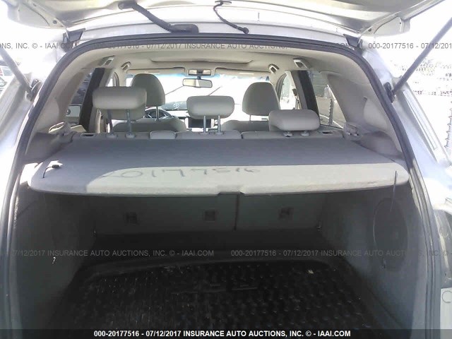 5J8TB2H56AA001332 - 2010 ACURA RDX TECHNOLOGY SILVER photo 8