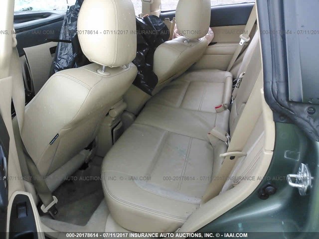 JF1SG67666H743568 - 2006 SUBARU FORESTER 2.5X LL BEAN GREEN photo 8