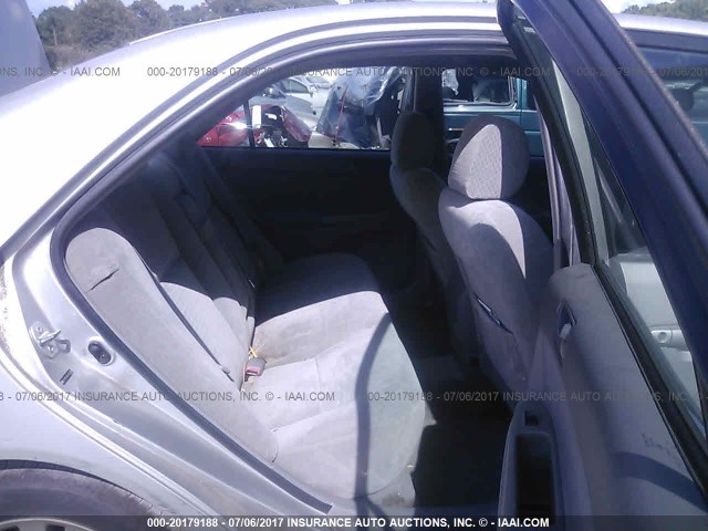 4T1BF32K64U078350 - 2004 TOYOTA CAMRY LE/XLE/SE ვერცხლისფერი ფოტო 8